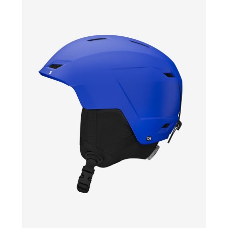 SALOMON Casque de ski junior PIONEER LT JR - RACE BLUE