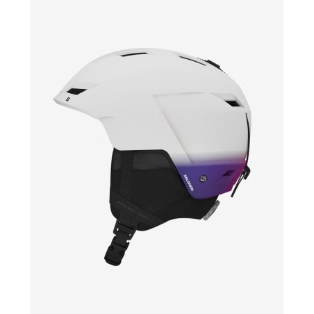 SALOMON Casque de ski PIONEER LT PRO - WHITE GRADIENT