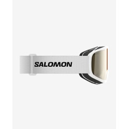 SALOMON Masque de ski junior LUMI ACCESS - WHITE/GOLD