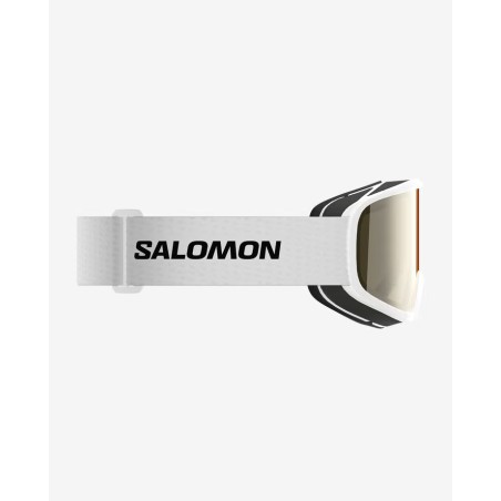 SALOMON Masque de ski junior LUMI ACCESS - WHITE/GOLD
