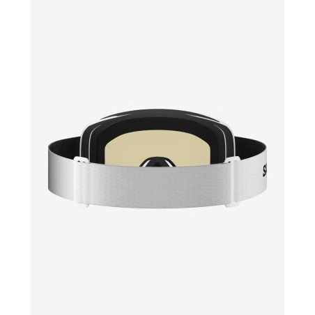 SALOMON Masque de ski junior LUMI ACCESS - WHITE/GOLD