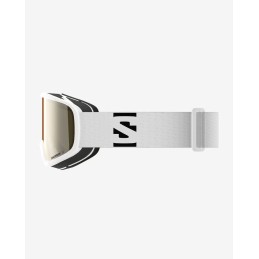 SALOMON Masque de ski junior LUMI ACCESS - WHITE/GOLD