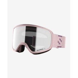 SALOMON Masque de ski AKSIUM 2.0 - HEAVPINK/SUPER WHITE