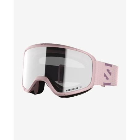 SALOMON Masque de ski AKSIUM 2.0 - HEAVPINK/SUPER WHITE