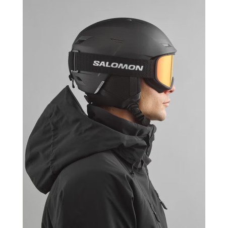 SALOMON Masque de ski AKSIUM 2.0 - BLACK/MID RED