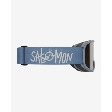 SALOMON Masque de ski RIO - SMOKE BLUE/GOLD