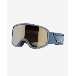 SALOMON Masque de ski RIO - SMOKE BLUE/GOLD