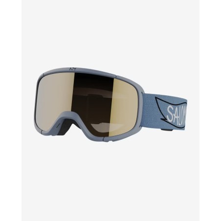SALOMON Masque de ski RIO - SMOKE BLUE/GOLD