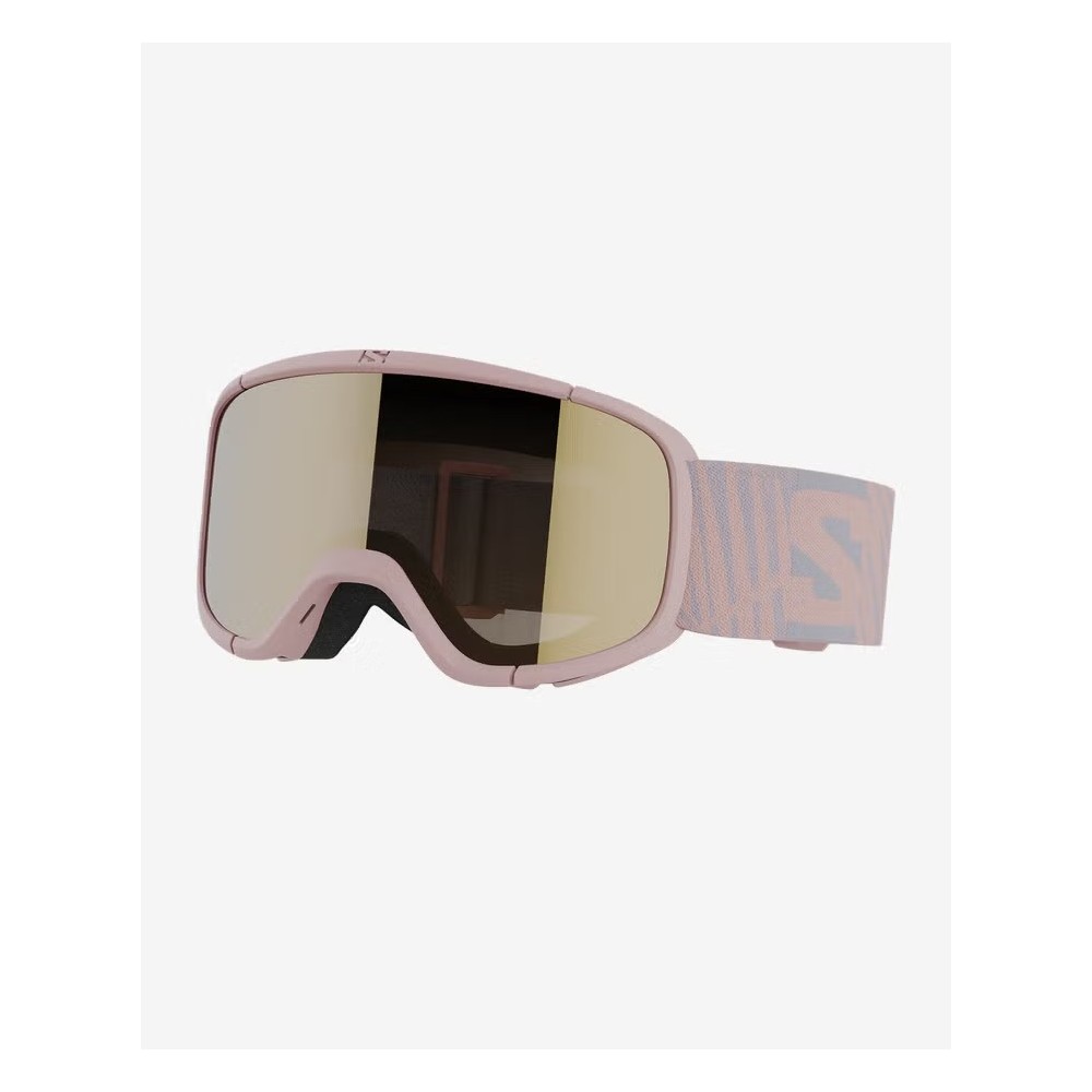 SALOMON Masque de ski junior LUMI ACCESS - TROPICALPEACH/GOLD