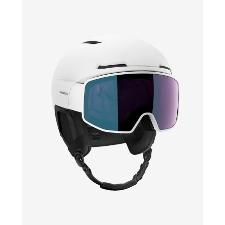 SALOMON Casque de ski DRIVER PRO SIGPHOTO MIPS - WHITE