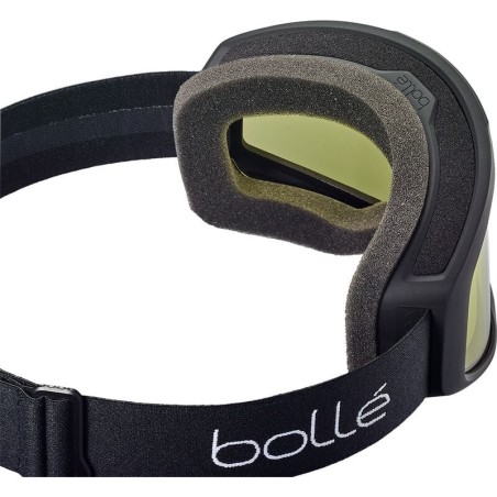 BOLLE Masque de ski BEDROCK - BLACK MATTE LEMON CAT 1