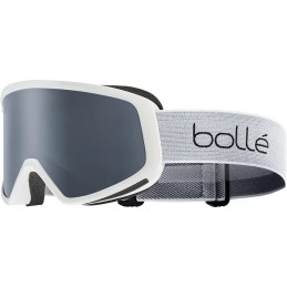BOLLE Masque de ski BEDROCK - WHITE MATTE GREY CAT 3