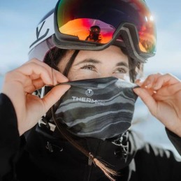 THERMIC tour de cou EX-WARM HEAWEIGHT - BLACK STRATES