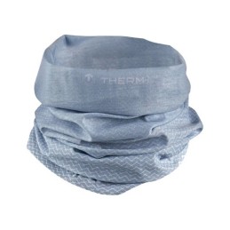 THERMIC tour de cou COOL ULTRA LGT - LIGHT GREY WAVES