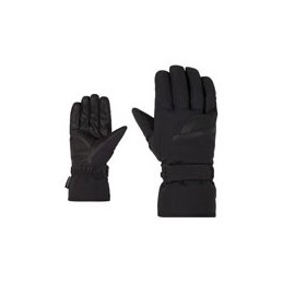 ZIENER gants de skis GORDANUS - BLACK GRAPHITE