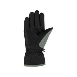 ZIENER gants de ski Junior LANDO - BLACK LIME GREEN