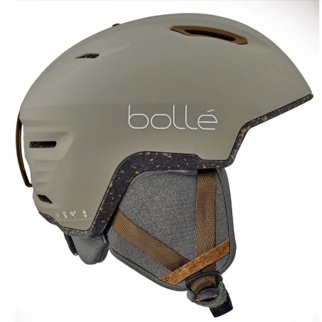 BOLLE Casque de ski ATMOS - OATMEAL MATTE