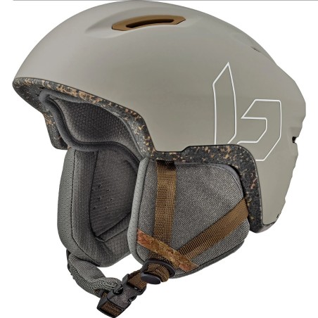 BOLLE Casque de ski ATMOS - OATMEAL MATTE