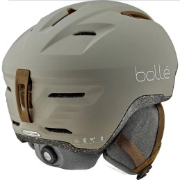 BOLLE Casque de ski ATMOS - OATMEAL MATTE