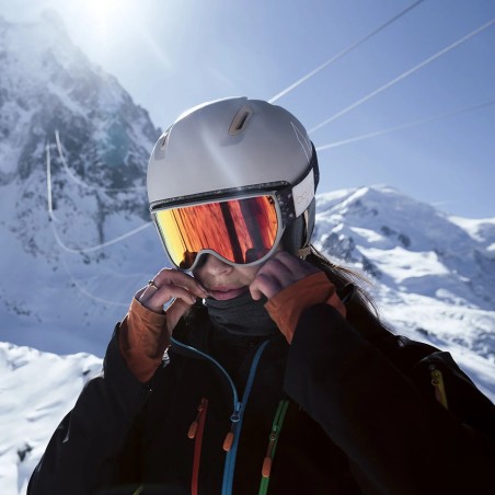 BOLLE Casque de ski ATMOS - OATMEAL MATTE