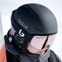 BOLLE Casque de ski JULIET - STOCKHOLM PINK MATTE