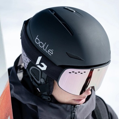 BOLLE Casque de ski JULIET - STOCKHOLM PINK MATTE