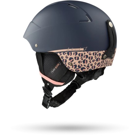 CAIRN Casque de ski junior ANDROID GRAPHIC J - MAT NIGHT LEOPARD