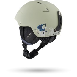 CAIRN Casque de ski junior ANDROID GRAPHIC J - MAT AGATE GRAY