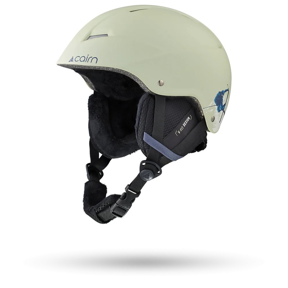 CAIRN Casque de ski junior ANDROID GRAPHIC J - MAT AGATE GRAY
