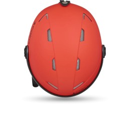 CAIRN Casque de ski junior ANDROID VISOR J - MAT BRIGHT RED
