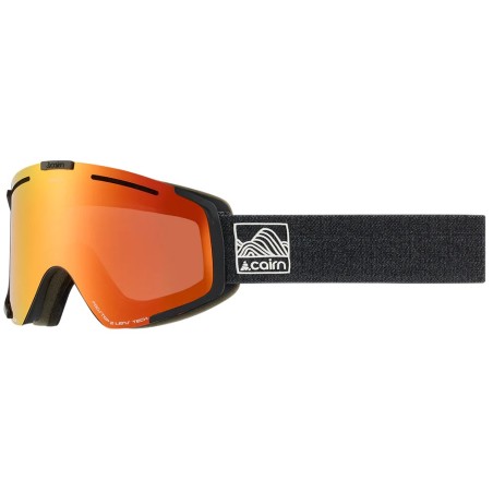 CAIRN Masque de ski GENESIS CLX3 - MAT BLACK RED