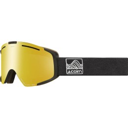 CAIRN Masque de ski GENESIS CLX3 - MAT BLACK GOLD