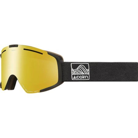 CAIRN Masque de ski GENESIS CLX3 - MAT BLACK GOLD