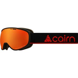 CAIRN Masque de ski GENIUS OTG SPX3 - MAT BLACK ORANGE