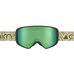 CAIRN Masque de ski GLIDE PURE CLX3 - MAT LIME KHAKI