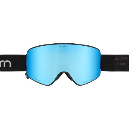 CAIRN Masque de ski MAGNITUDE CLX3 - MAT BLACK ICE BLUE