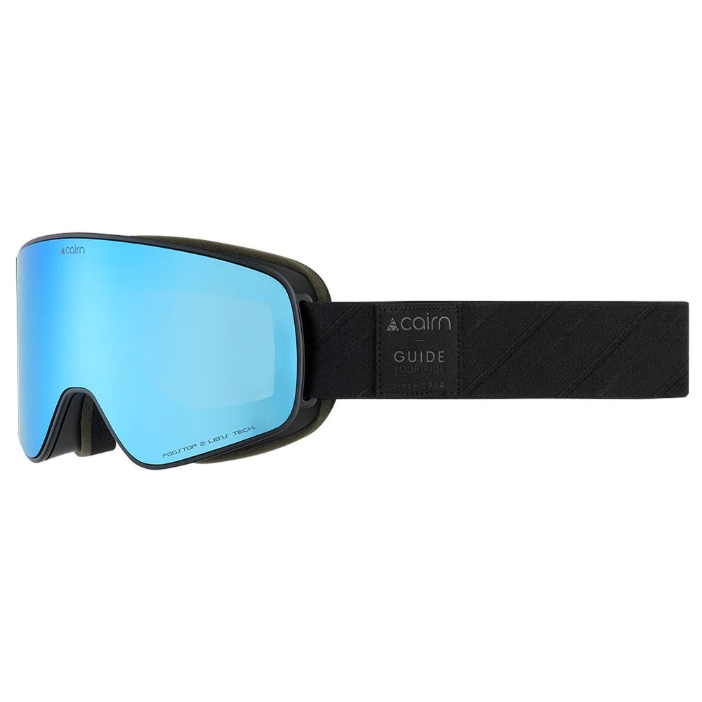 CAIRN Masque de ski MAGNITUDE CLX3 - MAT BLACK ICE BLUE