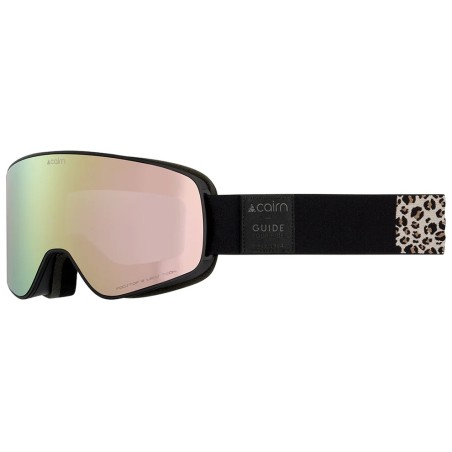 CAIRN Masque de ski MAGNITUDE CLX3 - MAT BLACK LEOPARD