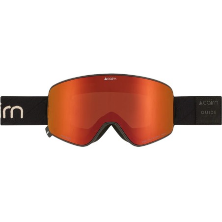 CAIRN Masque de ski MAGNITUDE CLX3 - MAT BLACK ORANGE