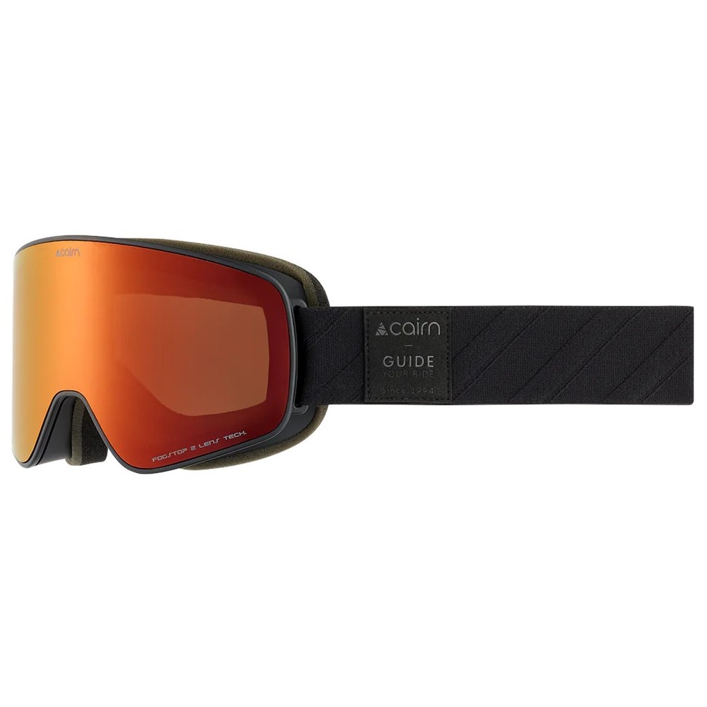 CAIRN Masque de ski MAGNITUDE CLX3 - MAT BLACK ORANGE