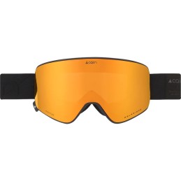 CAIRN Masque de ski MAGNITUDE CLX3 POLARIZED - MAT BLACK ORANGE