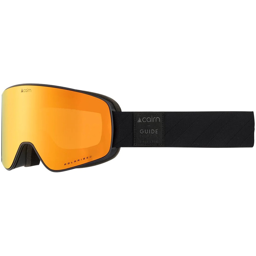CAIRN Masque de ski MAGNITUDE CLX3 POLARIZED - MAT BLACK ORANGE
