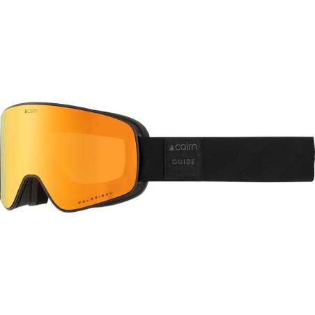 CAIRN Masque de ski MAGNITUDE CLX3 POLARIZED - MAT BLACK ORANGE