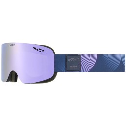 CAIRN Masque de ski ORIGIN PURE CLX3 - MAT BLACK LILAC