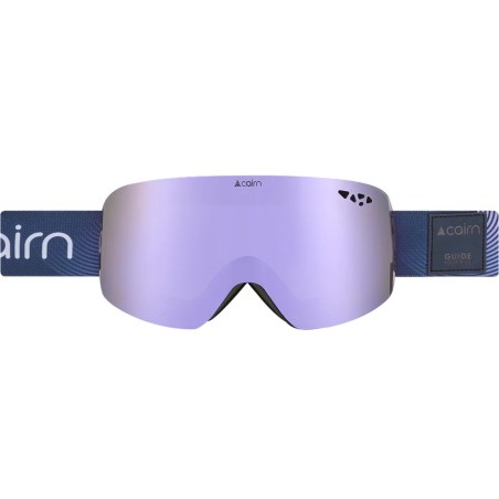 CAIRN Masque de ski ORIGIN PURE CLX3 - MAT BLACK LILAC