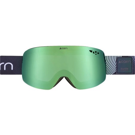 CAIRN Masque de ski ORIGIN PURE CLX3 - MAT BLACK JADE