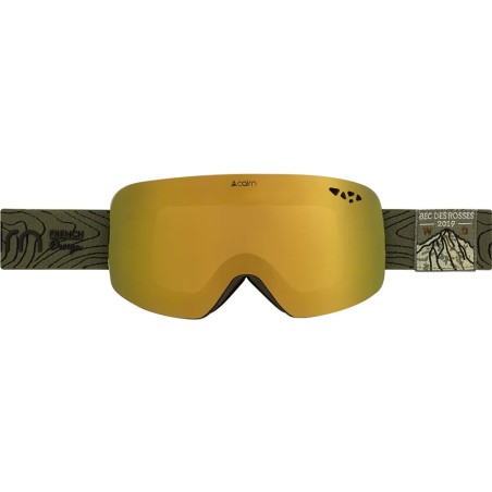 CAIRN Masque de ski ORIGIN PURE CLX3 - MAT KHAKI