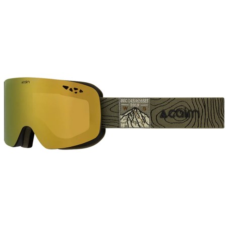 CAIRN Masque de ski ORIGIN PURE CLX3 - MAT KHAKI