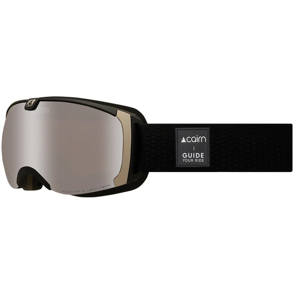 CAIRN Masque de ski PEARL SPX3 - MAT BLACK SILVER