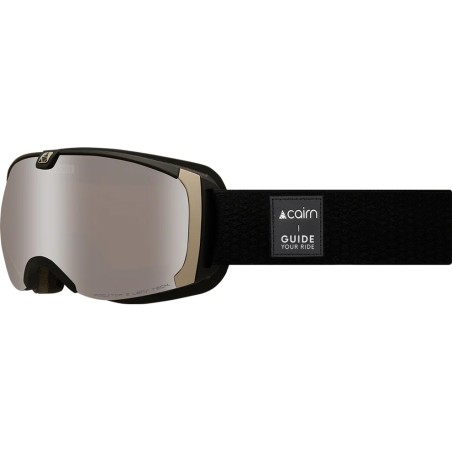 CAIRN Masque de ski PEARL SPX3 - MAT BLACK SILVER